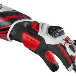 Spidi Carbo 7 Gloves -taylormade shop spidi carbo gloves black red yellow s red black 1 scaled