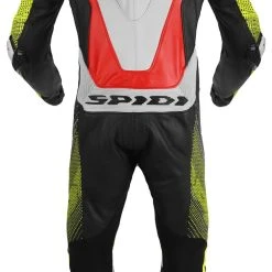 Spidi Supersonic Pro Perforated Race Suit -taylormade shop spidi supersonic perf pro racesuit black blue gold46 5 scaled