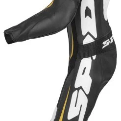 Spidi Track Wind Pro Race Suit -taylormade shop spidi track wind pro suit blk wht gold black gold 1 scaled