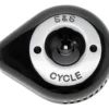 S&S Cycle Stealth Slasher Teardrop Air Cleaner Cover -taylormade shop ss stealth slasher teardrop air cleaner cover 6