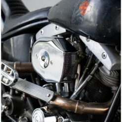 S&S Cycle Stealth Tribute Air Cleaner Cover -taylormade shop ss stealth tribute air cleaner cover chrome 1 scaled