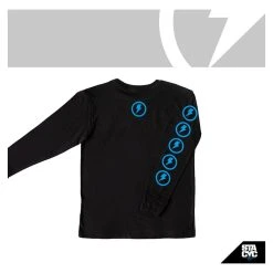 STACYC Youth Logo Long Sleeve T-Shirt -taylormade shop stacyc youth logo long sleeve shirt black 1