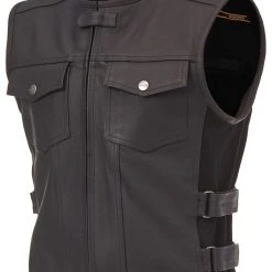 Street & Steel Brawler Leather Vest