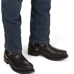 Street & Steel Square Toe Boots -taylormade shop street steel square toe boots black 2 scaled