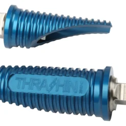 Thrashin Supply Co. Thrashin Supply Canyon Passenger Foot Pegs For Harley Softail 2018-2023 -taylormade shop thrashin supply canyon foot pegs for harley 5