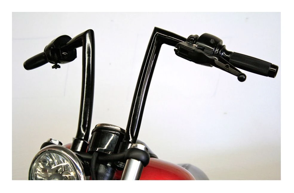 Todd's Cycle 1 1/4" Strip Handlebars For Harley Blackline FXS 2011-2013 4 Todd's Cycle 1 1/4" Strip Handlebars For Harley Blackline FXS 2011-2013 - Image 2