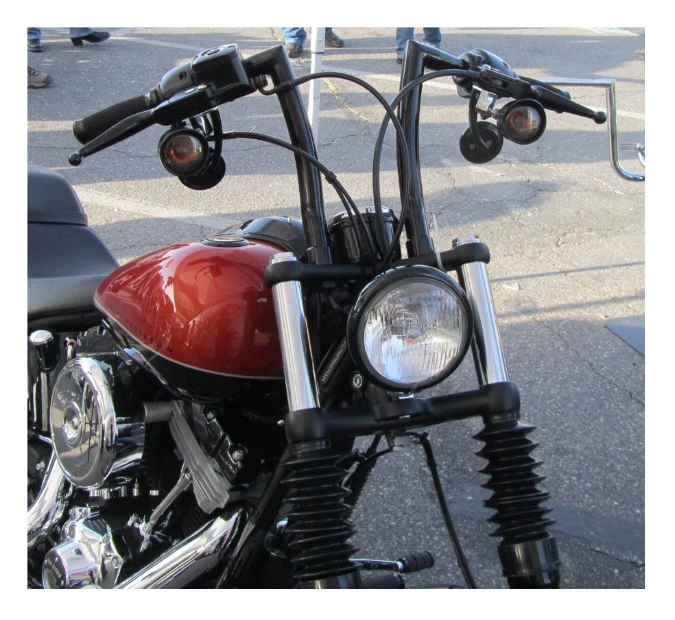 Todd's Cycle 1 1/4" Strip Handlebars For Harley Blackline FXS 2011-2013 5 Todd's Cycle 1 1/4" Strip Handlebars For Harley Blackline FXS 2011-2013 - Image 3