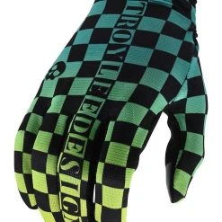 Troy Lee Designs Troy Lee Flowline MTB Gloves 16 Troy Lee Designs Troy Lee Flowline MTB Gloves -taylormade shop troy lee flowline mtb gloves green black checkers