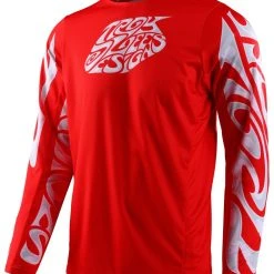 Troy Lee Designs Troy Lee GP Pro Hazy Friday Jersey -taylormade shop troy lee gp pro hazy friday jersey red white scaled