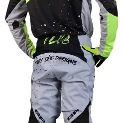 Troy Lee Designs Troy Lee GP Pro Partical Jersey -taylormade shop troy lee gp pro partical jersey grey hi viz 3 scaled
