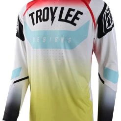 Troy Lee Designs Troy Lee SE Ultra Arc Jersey -taylormade shop troy lee se ultra arc jersey black gold 4 scaled