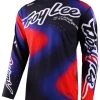 Troy Lee Designs Troy Lee SE Ultra Lucid Jersey -taylormade shop troy lee se ultra lucid jersey black red scaled