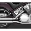 Vance & Hines Twin Slash Slip-On Mufflers Honda Fury VT1300 2009-2017 -taylormade shop vance hines twin slash slip on exhaust fury vt1300 crcsct0911
