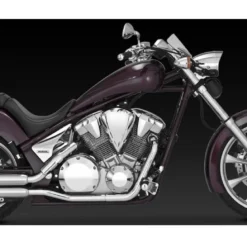 Vance & Hines Twin Slash Slip-On Mufflers Honda Fury VT1300 2009-2017 -taylormade shop vance hines twin slash slip on exhaust fury vt1300 crcsct0911 3
