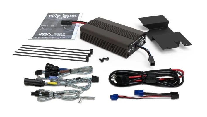 Wild Boar By Hogtunes 300 Watt Amplifier Kit For Harley Touring 2014-2023