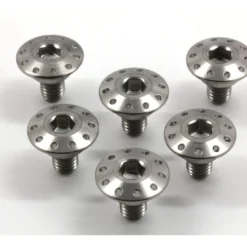 Works Connection Fork Guard Titanium Bolt Kit Honda 80cc-450cc