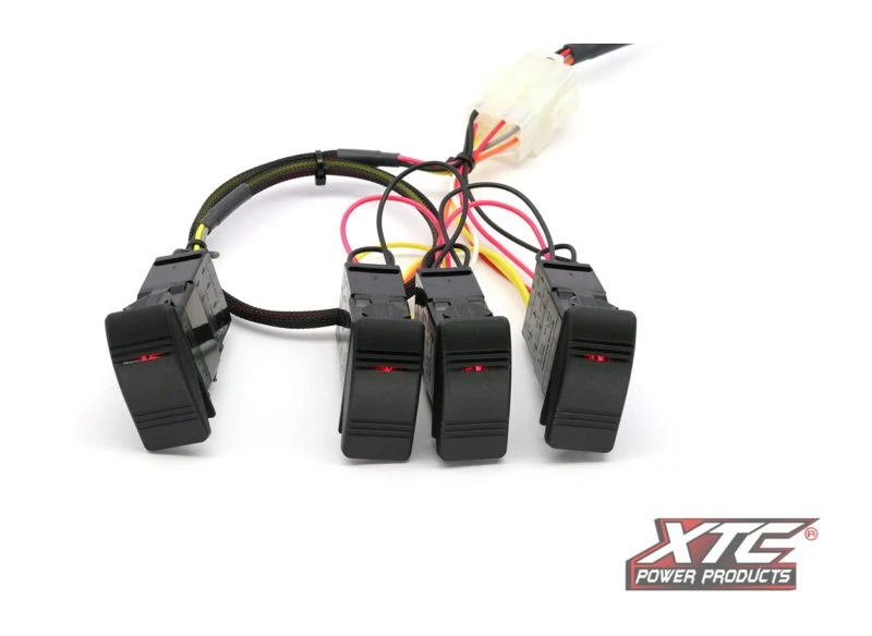 XTC Power Products 4-Switch Power Control System Polaris RZR 900 / XP 1000 / XP Turbo 2014-2020 - Image 2