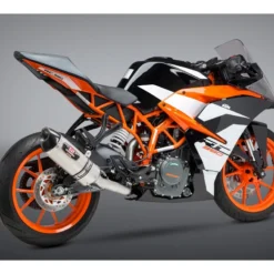 Yoshimura R77 Works 3/4 Race Slip-On Exhaust KTM RC390 / 390 Duke 2017-2020 -taylormade shop yoshimura ktm390 duke rc3902017 race r773 qtr ss ss cf works finish 14